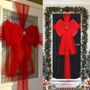 Velika mašna za božićne i praznične dekoracije | RUBYBOW