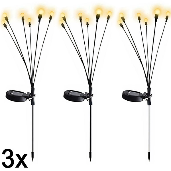 3x Solarne LED lampe | SOMPEX
